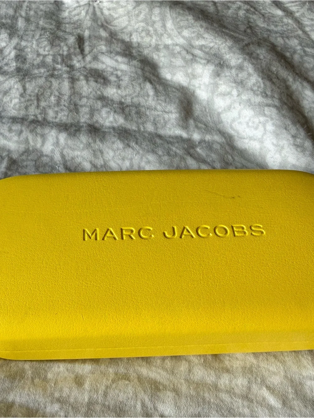 Marc Jacobs Gold Octagonal Metal Frame Sunglasses with Brown Lenses